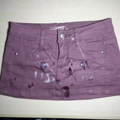 Pink miniskirt