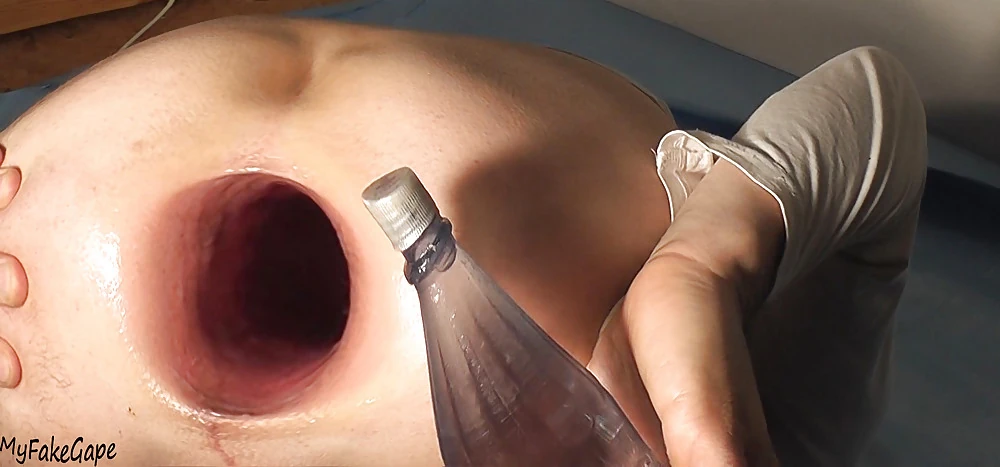 My FAKE gape 7 giant gaping asshole #17