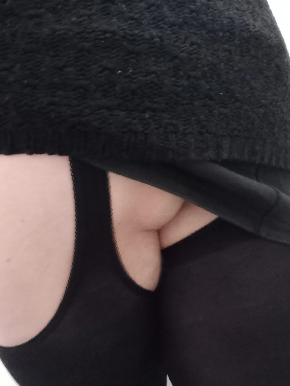 chris :-* Black dress, stockings, wet and on the go. SsBBW 