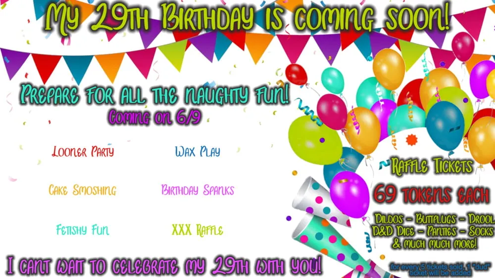 Birthday Announcement!