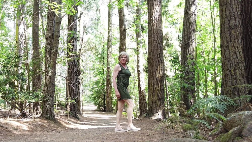 Crossdress walk forest trails #43