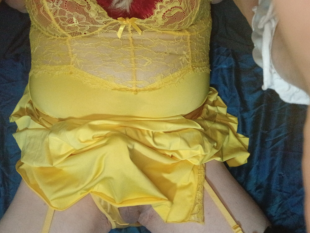 Yellow and red. These boots were not made for walking  #31