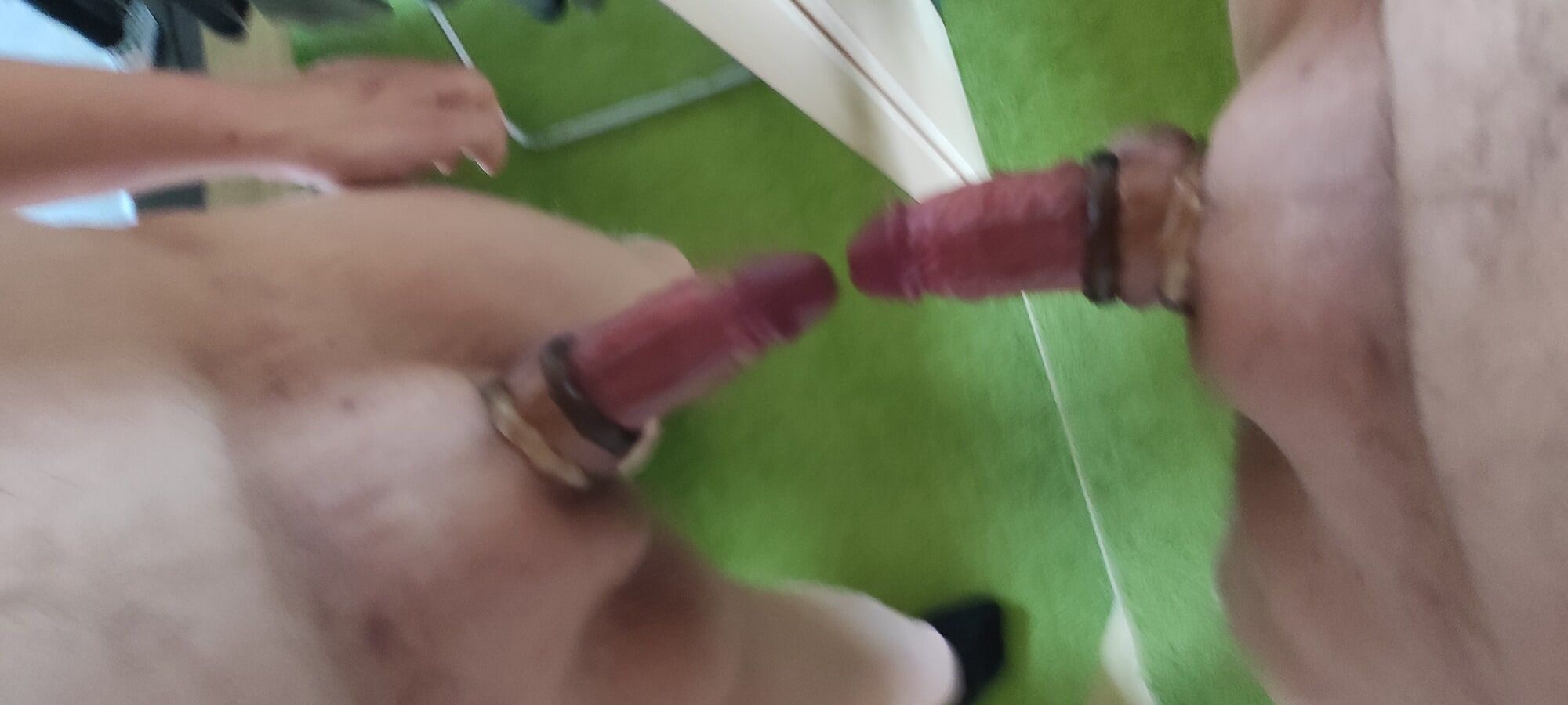 My cock with cock rings  #19
