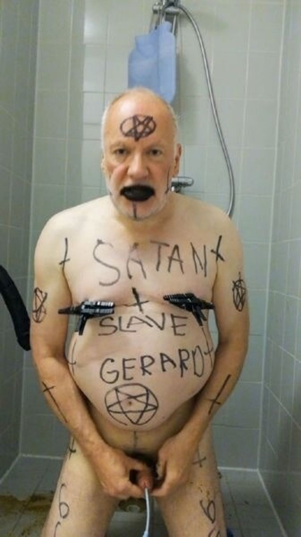 satan Enema slave Gerard  #2