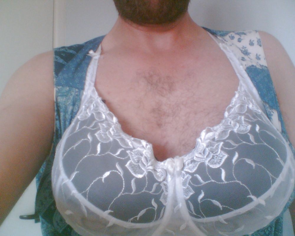 Cross dressing in my wife's clothes. #2
