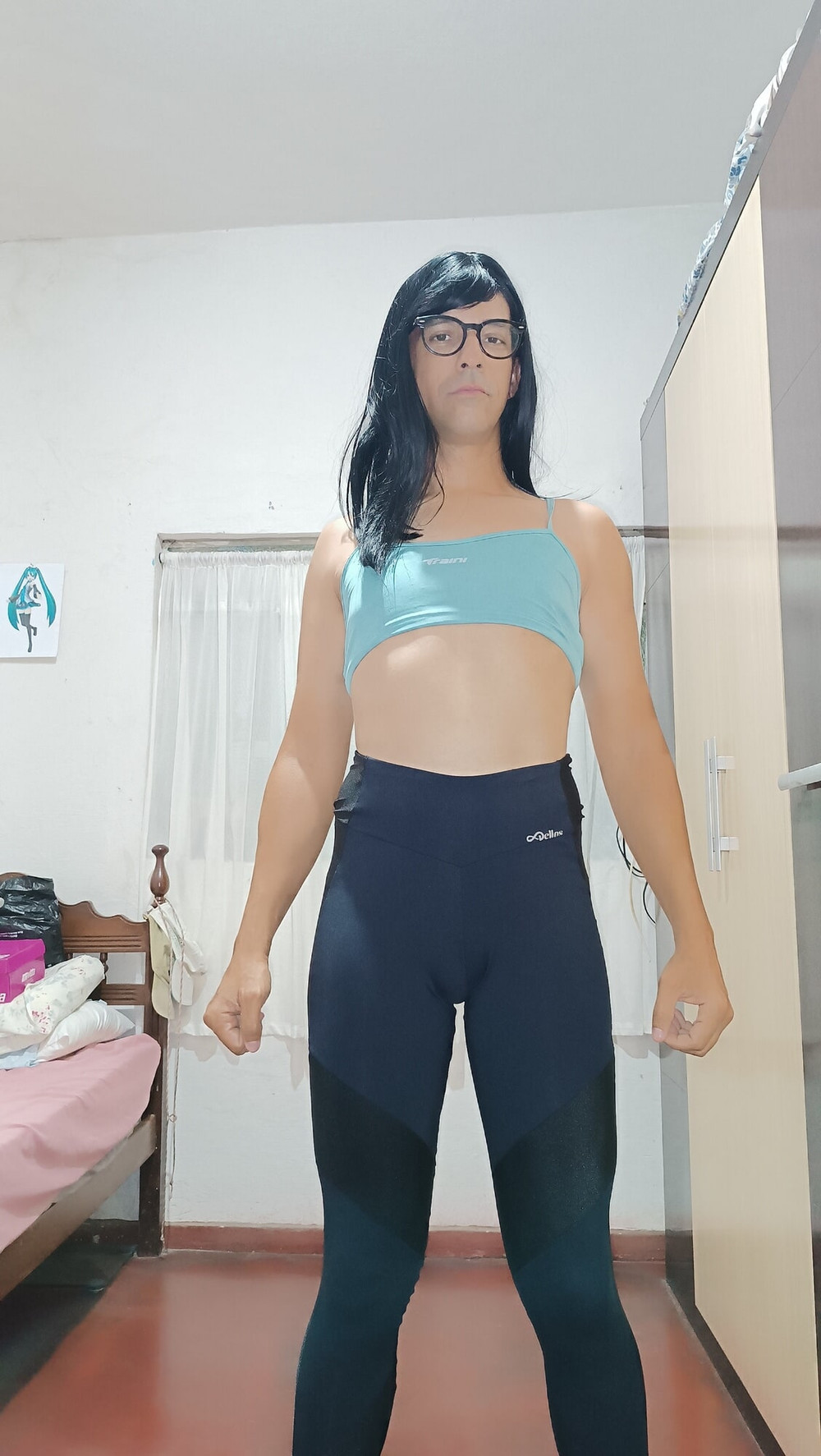 Sakura Nakamura Skinner Legging Gym  #37