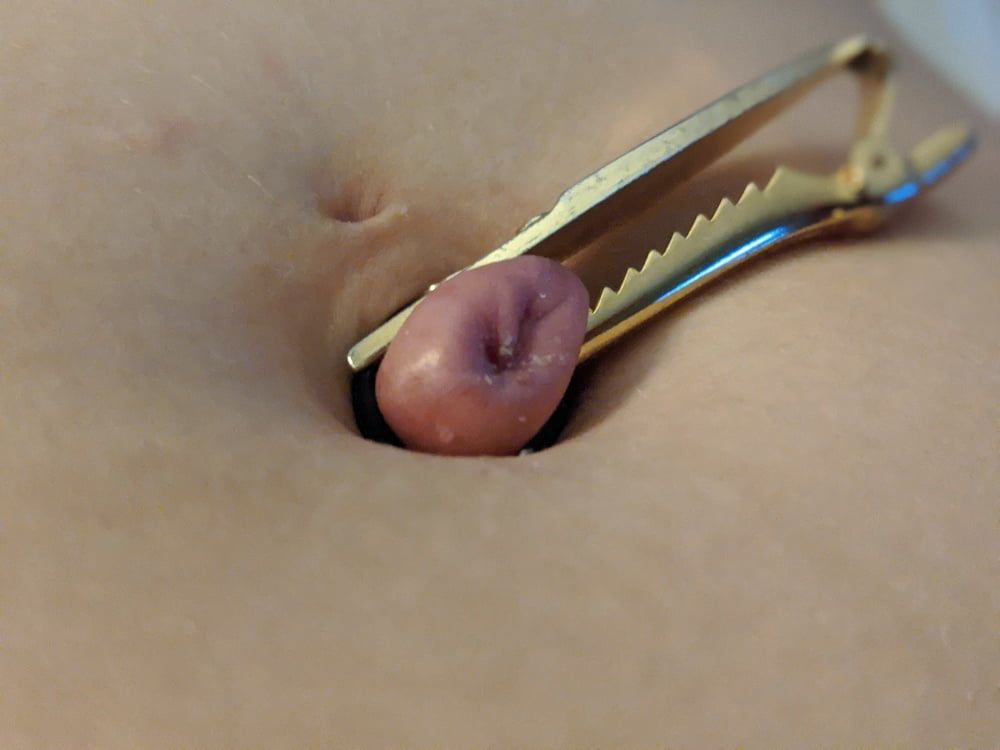 My Outie Belly Button Torture #7