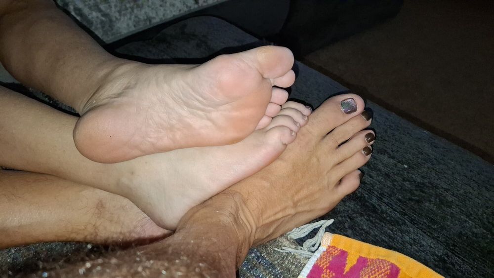 Playing footsie #28